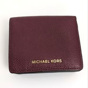 Used Dark Purple Michael Kors Wallet
